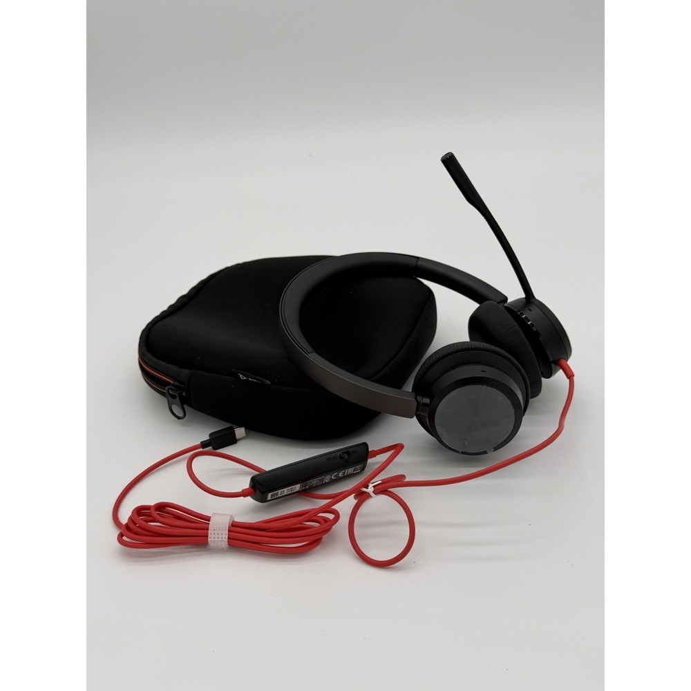 Poly Blackwire 8225 USB-C Wired On-Ear Active Noise Cancelling Headset New